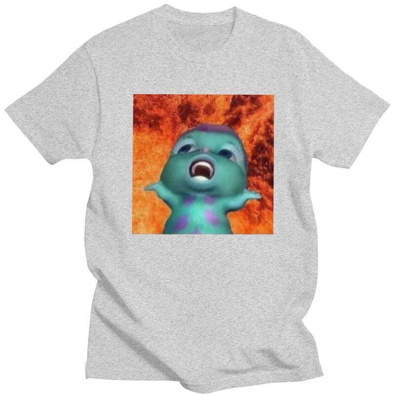 Custom Bibble Singing Meme T Shirts for Men Pure Cotton Tee Tops Tshirts ShortSleeve Fashion Tshirt Clothing