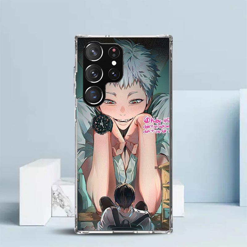 H-Hikaru Ga Shinda Natsu Soft Cover for Samsung Galaxy S25 Edge S26 S24 S23 Ultra Phone Case S22 S21 Plus S20 FE Print Pattern S