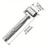 1pc Stainless Steel Home Wallpaper Seam Roller Wall Paper Construction Tool Seam Flat Roller Paint Tool