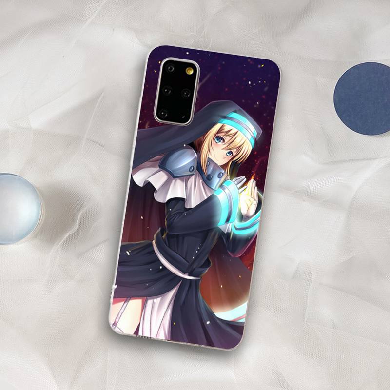 Fire Force Phone Case for Samsung S21 A10 for Redmi Note 7 9 for Huawei P30Pro Honor 8X 10i Cover