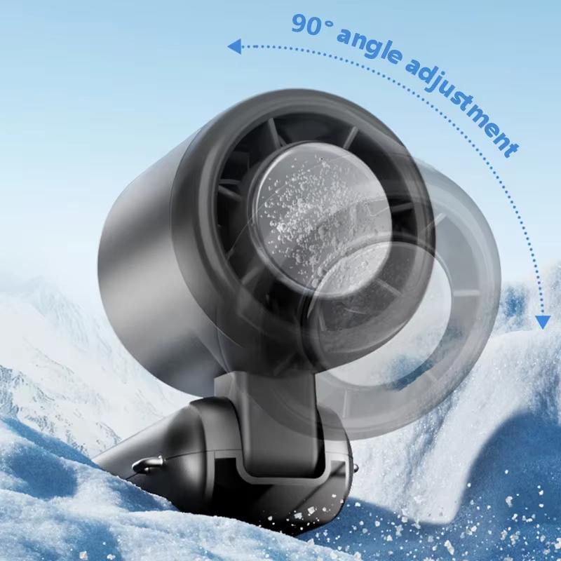 New Ice Cooling Handheld Fan 100 Speeds Turbo Portable USB Desk Fan Foldable/Hangable for Outdoor Fast Chill Ice Compress