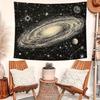 1 Galaxy Constellation Space Tapestry Single Sided 2D Print Mystical Wall Hanging Home Living Room Bedroom Dorm Room Cosmic Gift