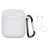 Silicone Mini Earphone Protective Case Storage Box with Lanyard for Air-Pods 1 2