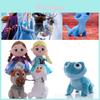 Boneca de Pelúcia Elsa&Anna Princesas Disney Frozen 2 Presente de Aniversário Para Crianças