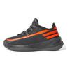Adidas Front Court C Carbon Solar Red Kids Sneakers Black Grey-Six ID6196
