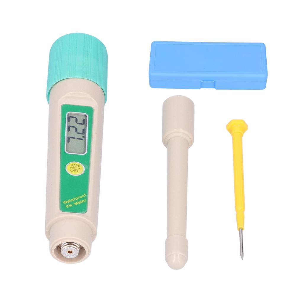 PH‑03(II)L PH Tester 0.00 14.00PH IP65 Waterproof High Accuracy Pen Type Portable PH Meter for Aquaculture Pool
