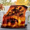 1pc Dune Part TwoOutdoor Flannel Blanket Soft Plush Decor for Picnics, camping,Bedroom, Playroom, or Lunch Breakn1150A