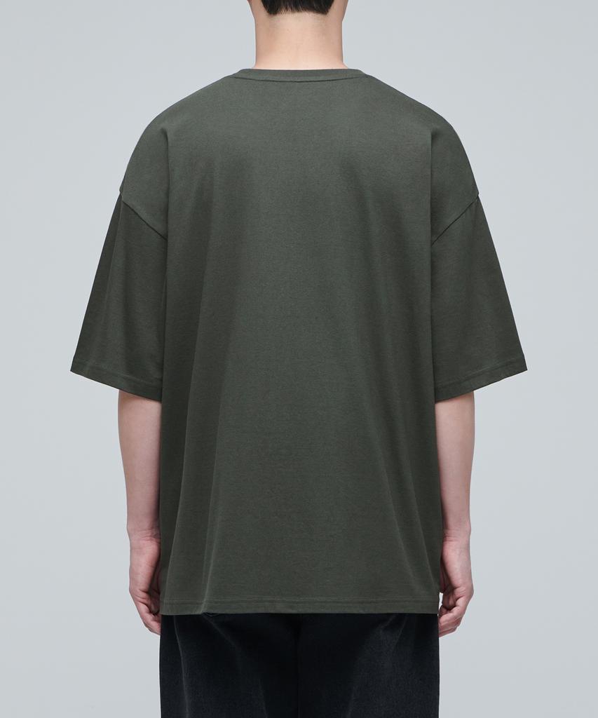 Musinsa Standard Extra Oversized Crew Neck T-Shirt [Dusty Khaki]