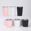 304 Stainless Steel Custom Logo 12oz Coffee Tumbler Double Wall Insulated Coffee Milk Cup with Lid, Thermo Espresso Mug