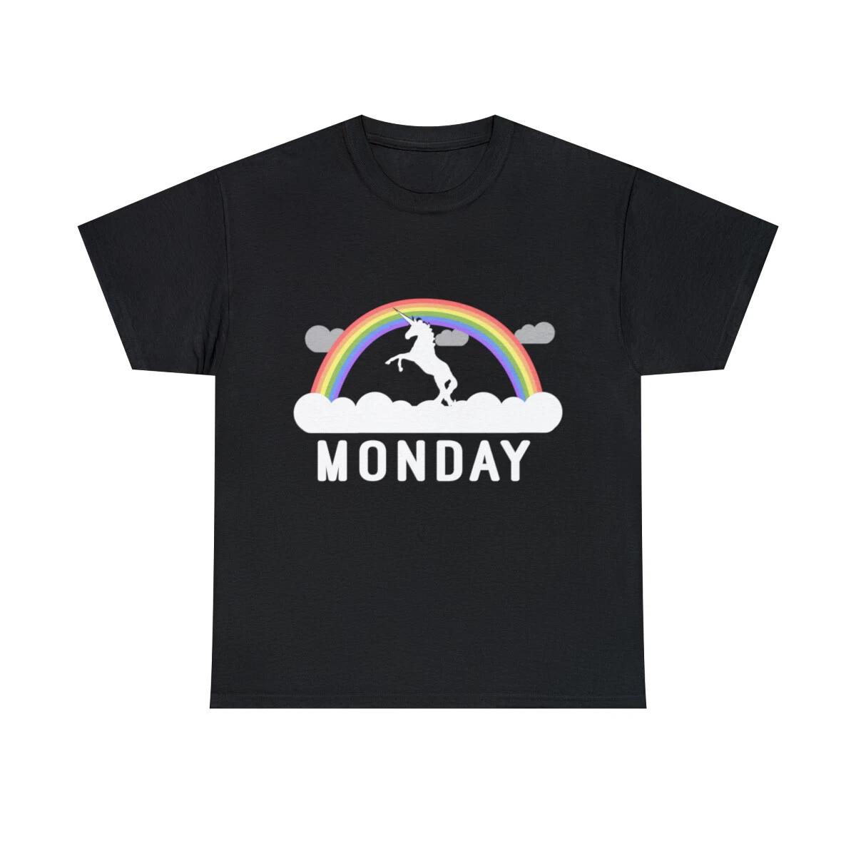 Monday Graphic Tee Shirt, S-5XL L