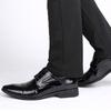 Herren Hochzeitsschuhe Echtes Leder Formell Business Spitzschuh für Herren Kleiderschuhe Herren Oxford Flats Zapatos Hombre