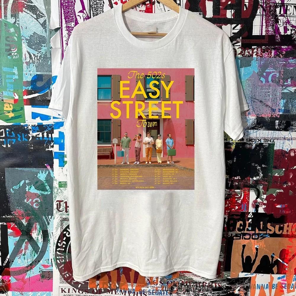 

Easy Street Tour The 502s Band T Shirt Size S-5XL R60 Unisex T-Shirt XXL