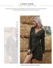 Women's Vintage V-Neck Slim Wrap Knitted Cardigan Dress