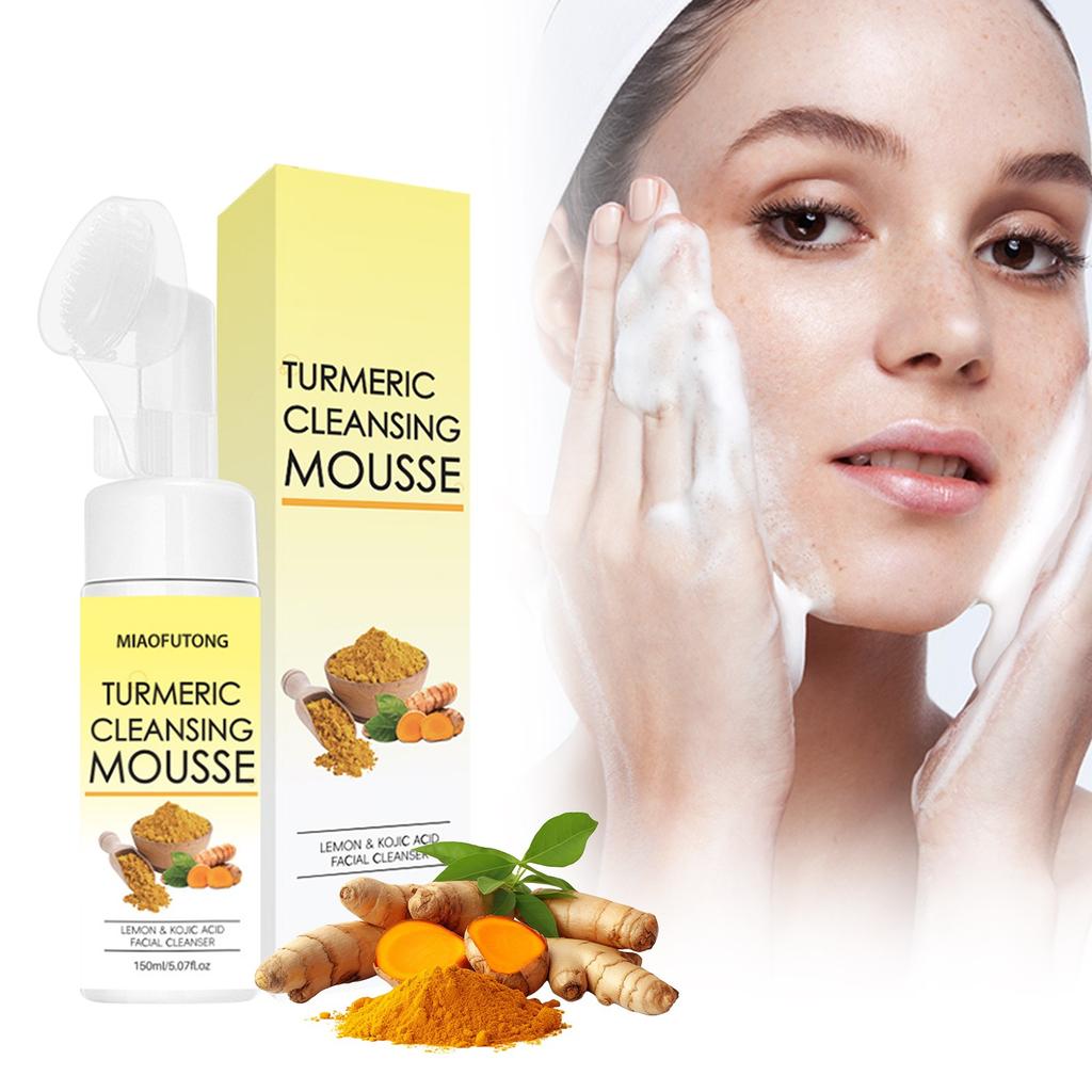 Foaming Cleanser Deep Pore Cleansing, Moisturizing Facial Cleanser And Soothes No Tightness Extract Freckle Removal Facial 150ML