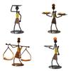 Creative Figure Iron Tealight Candle Holders Stand African Lady Candlestick Ornament for Home Decors Party Centerpieces