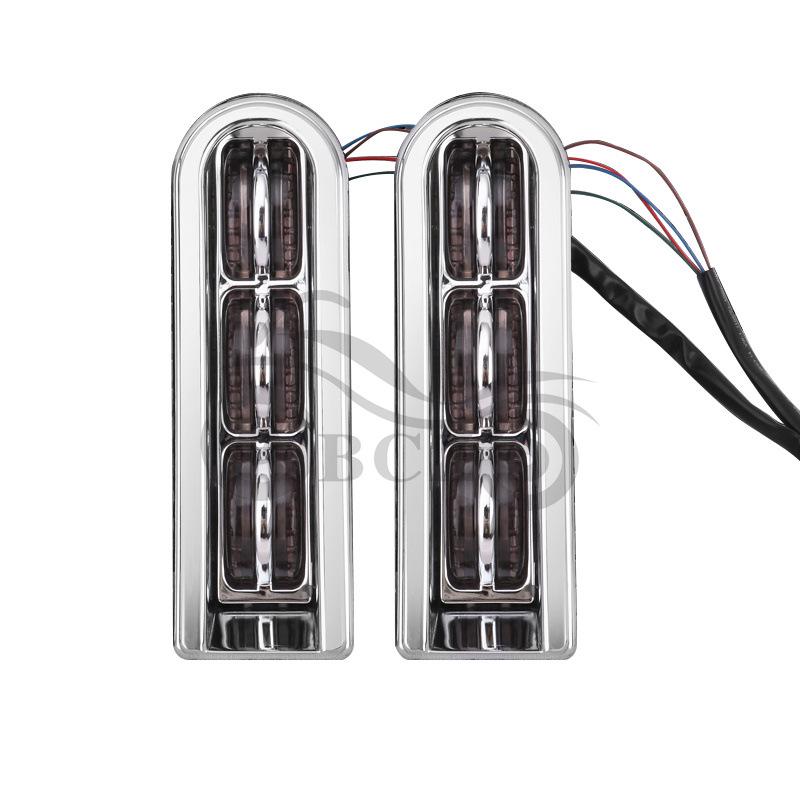 LED Lights for Harley Big Glide CVO Saddlebags and Fender, Decorative 14-20.