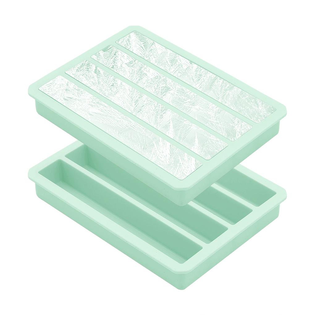 Transparent Dust Cover Silicone Ice Mold For Water Control Reusable Forpopsicle Making Tool Bottle