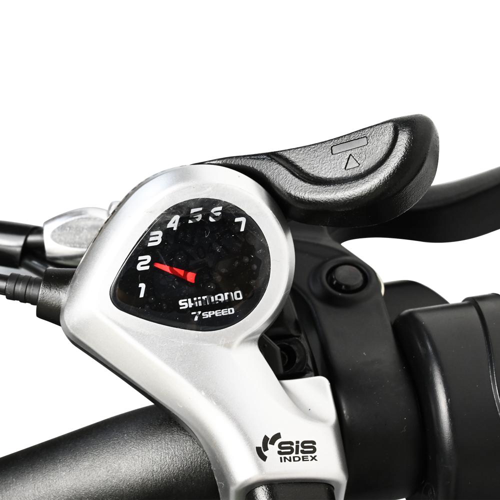 BAOLUJIE GPS-DZ2002 All-Terrain Electric Bike 500W Motor SHIMANO 7-Speed With Disc Brake 45km/h Top Speed 50km Range City Commuting E-Bike