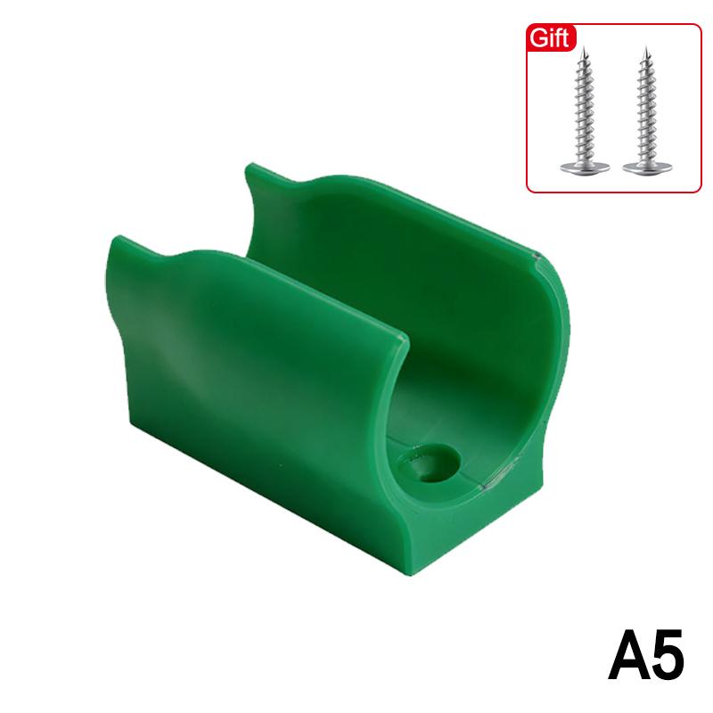 

Wall-Mounted Garden Hose Rack With Screws Hose Support Nozzle Bracket Organizer For Garage, Patio, Lawn Care Home & Outdoor Use A5