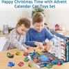 Adventskalender 2025 für Kinder Jungen, 24 Tage Weihnachts-Countdown-Kalender mit Rückzugautos Fahrzeuge