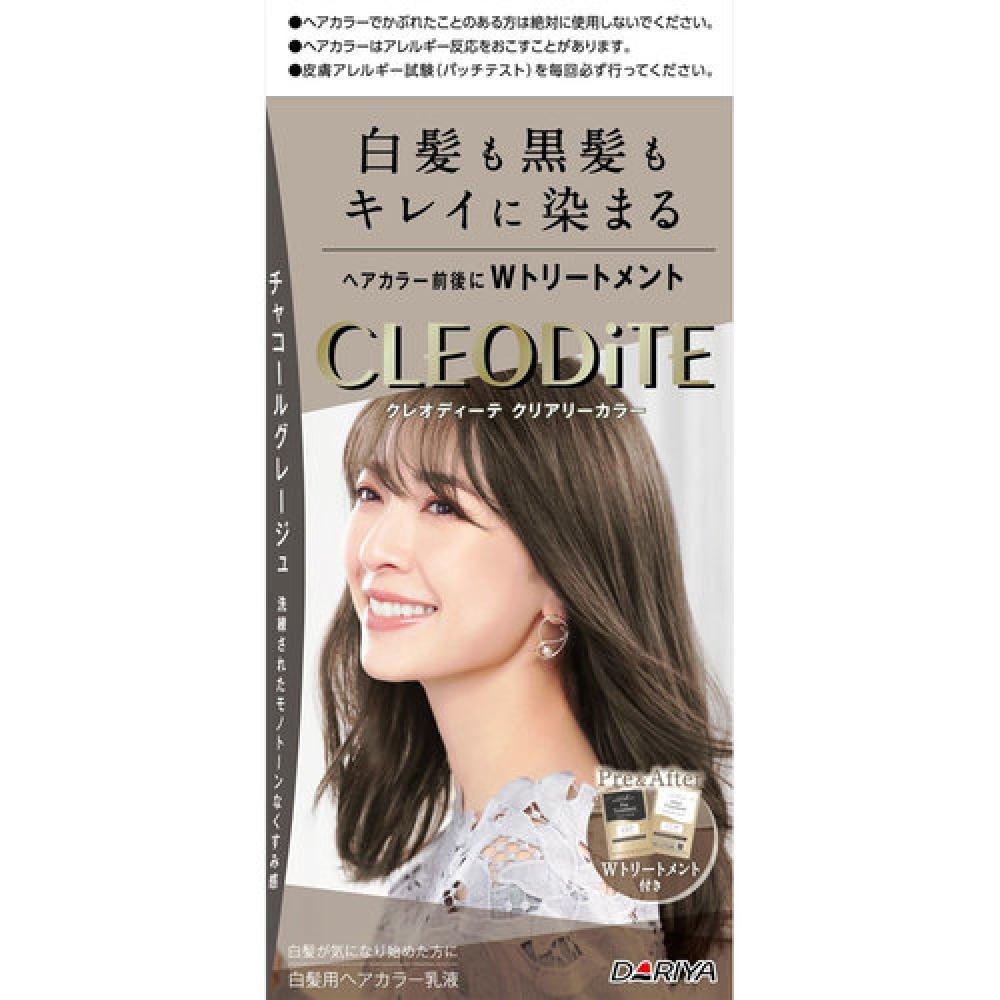 

Cleodite Clear Color (for gray hair) charcoal greige 1 piece