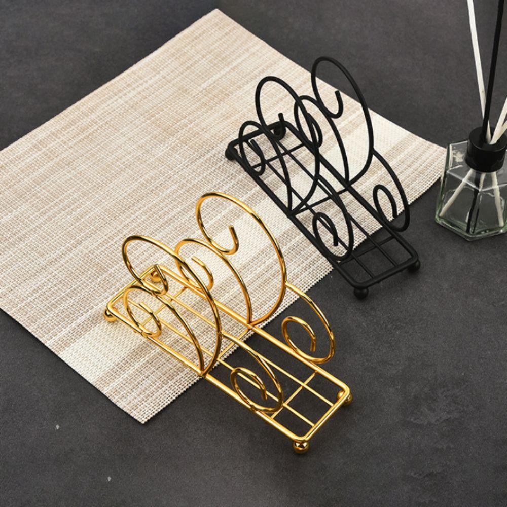Modern Style Paper Dispenser Rack Stable Napkin Organizer New Paper Storage Rack  Table Decoration