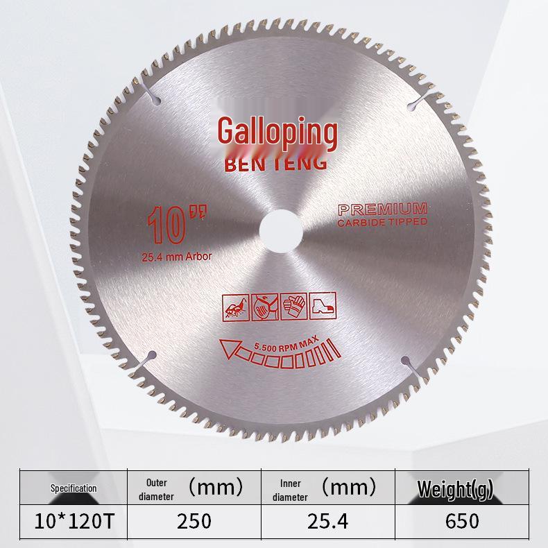 Benton Alloy Sharp Saw Blade for Wood and Metal Cutting