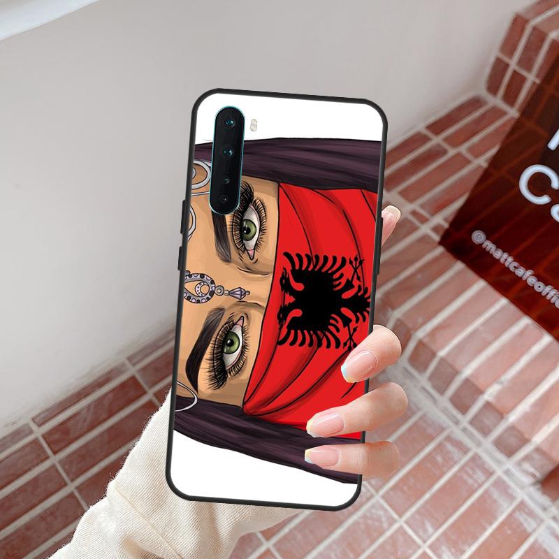 Albania Albanians Flag Case For OnePlus Nord 5 CE 2 3 4 Lite N20 N30 OnePlus 15 13 12 11 10R 13R 10T 13T 12R Cover