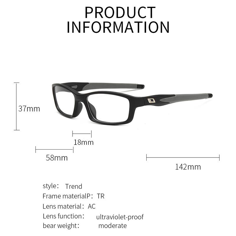 Fashion Silicon Sports Eyeglasses Frame For Men/Women Prescription Eyewear Spectacle Frame Eyeglass Optical Eye Glasses Frames