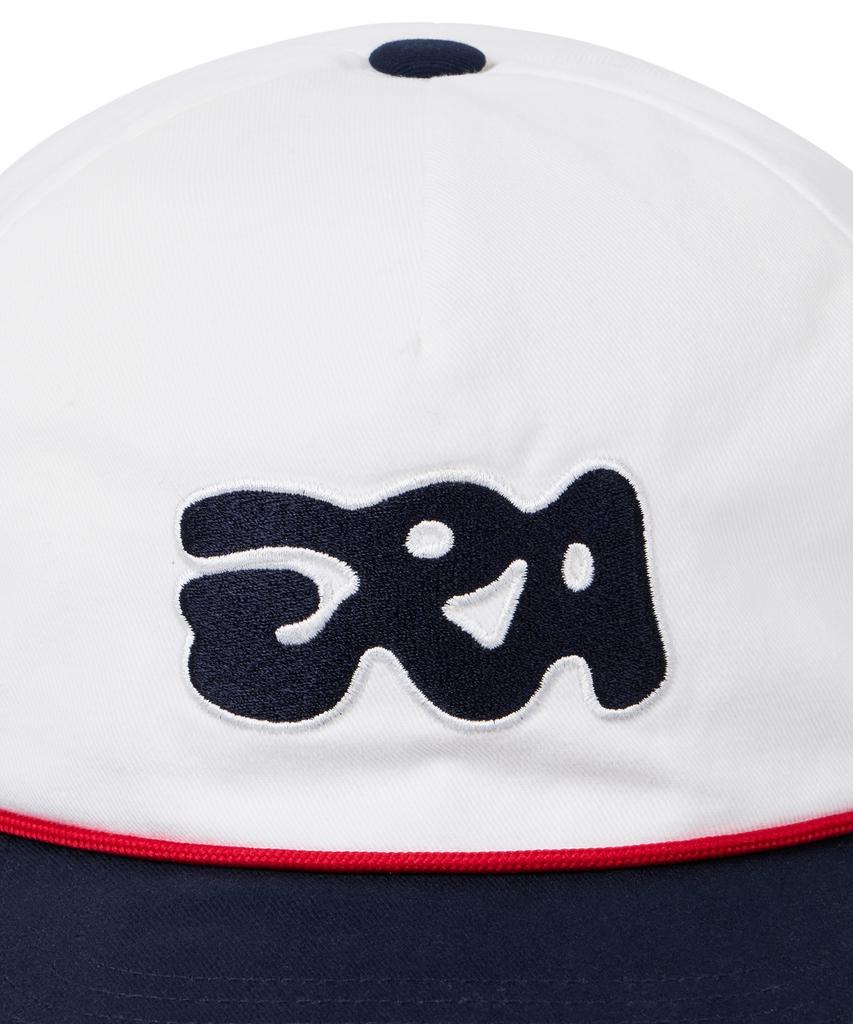 ERA Unisex Era Bubble Logo Cap - White Navy