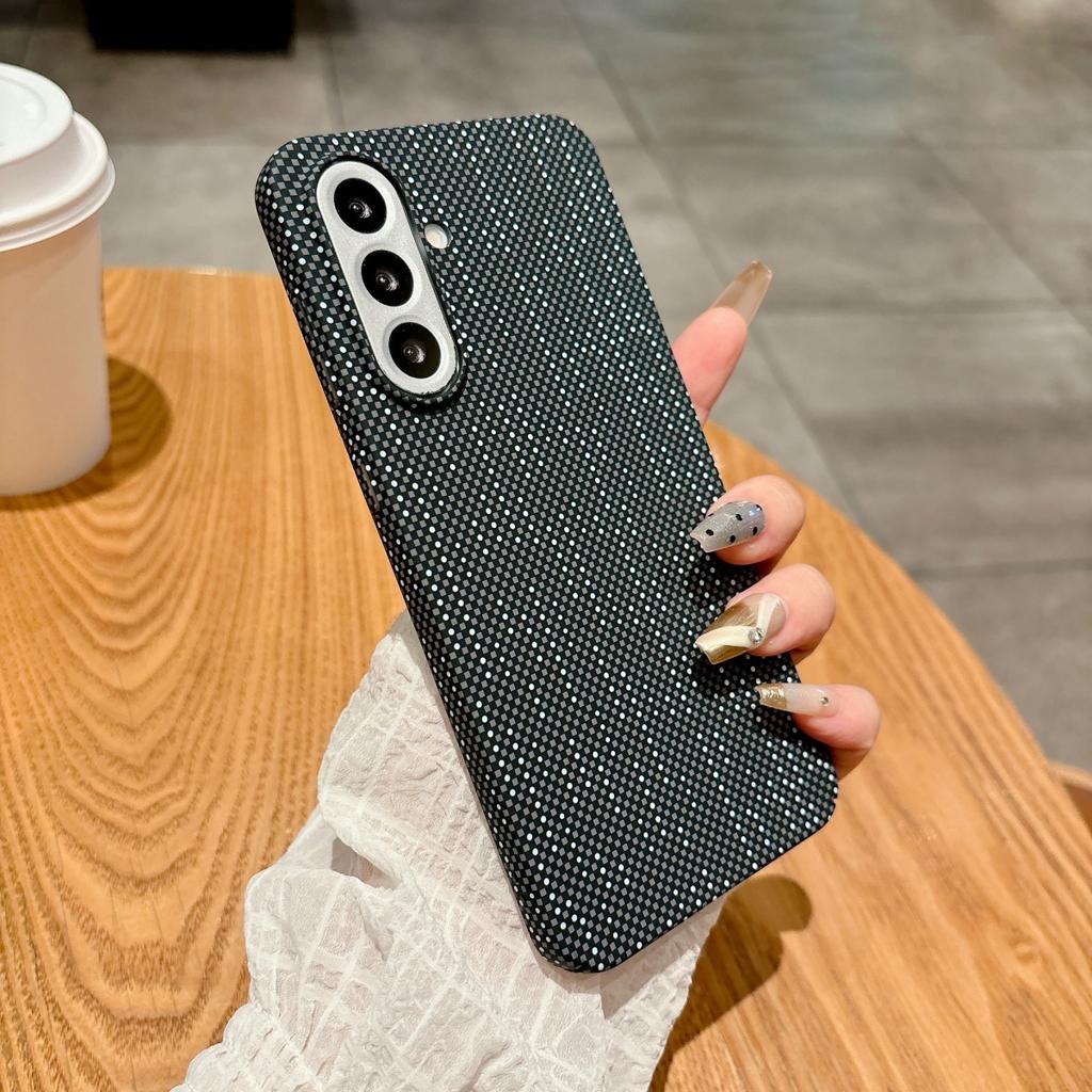 Carbon Fiber Plastic Case For Samsung S26 S25 S24 S23 S22 Note 20 Ultra 10 Plus A17 A15 A56 A16 A55 For Magsafe Magnetic Cover