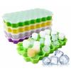 37 Cavity Silicone Ice Cube Mold with Lids Large-capacity Ice Trays Food Grade Ice Maker BPA Free Reusable Kitchen Gadgets