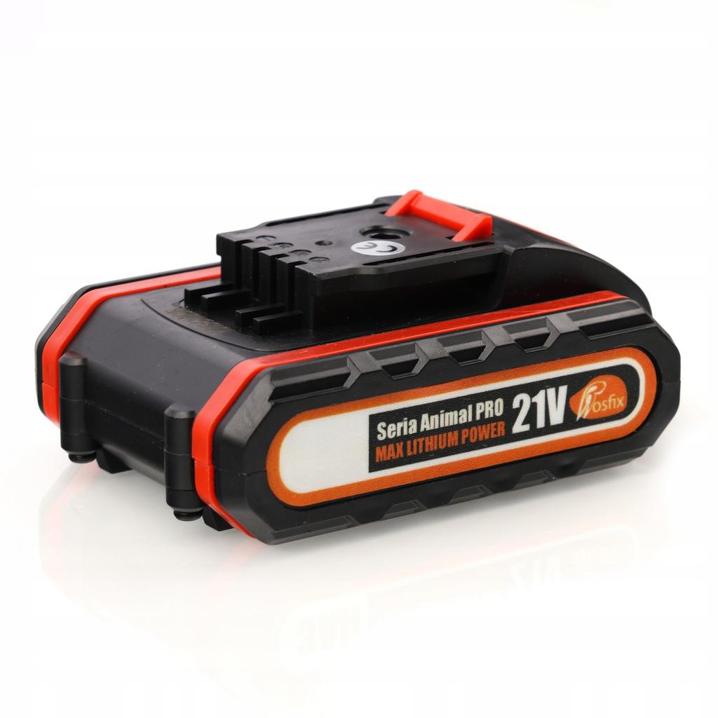 Rosfix Akumulátor 2Ah 21V – Výkon a Kapacita | Kompatibilní se sérií Animal PRO | Rychlé Nabíjení, Životnost