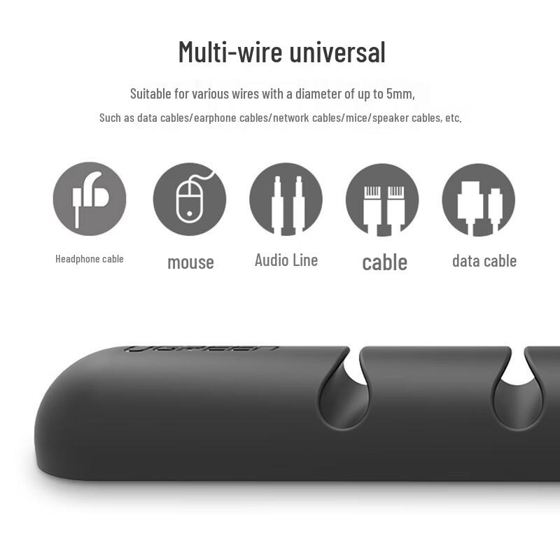 UGREEN Desktop Cable Organizer Clip Set