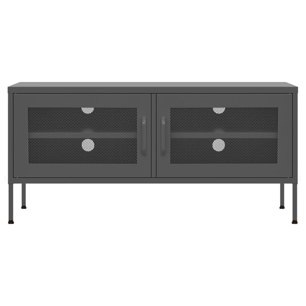 TV Cabinet Anthracite 105 x 35 x 50 cm Steel