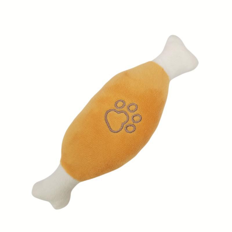 Bite-Resistant Plush Dog Toy for Self-Entertainment and Boredom Relief