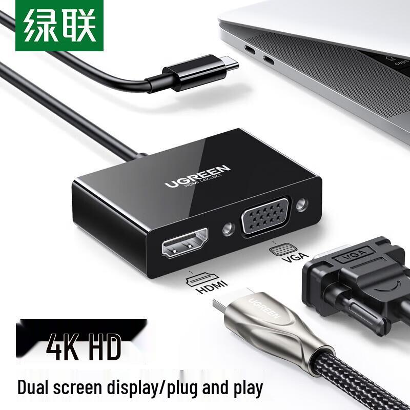 Ugreen USB-C Dual Screen HDMI/VGA Docking Station
