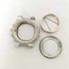 41mm Rose Gold Stainless Steel Watch Case Sapphire Glass Waterproof Watches Accessories for NH35 NH36 4R36 7S Movement