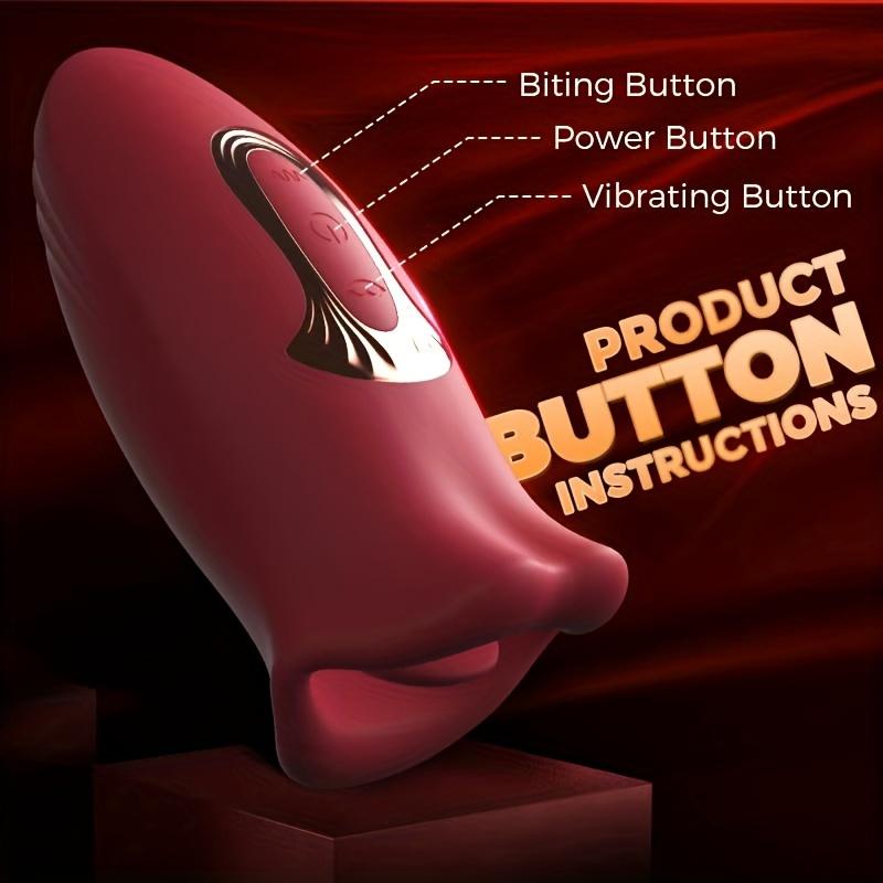 Mouth Sucking Tongue Licking Clitoris Massager Simulates Real People Sucking Tongue Licking Stimulates Clitoris Nipple Sex Toys