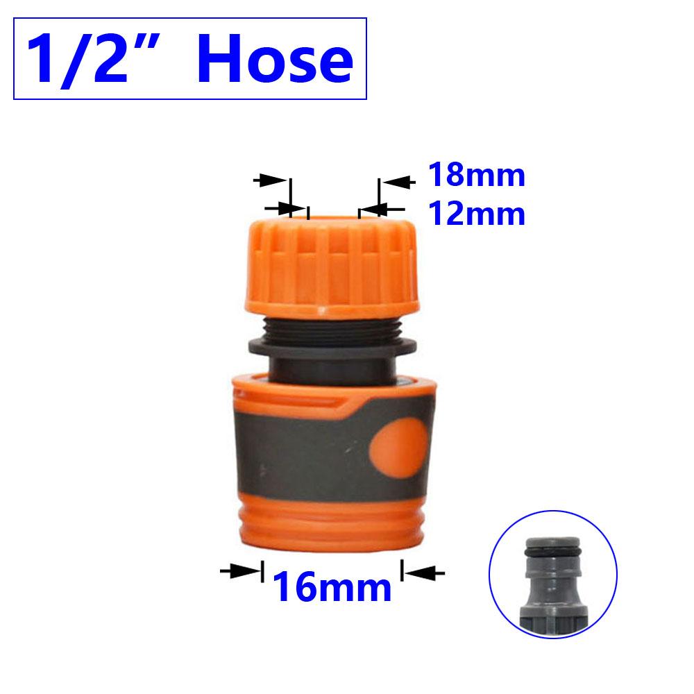 Garden Hose Fittings 1/2 3/4 1 Inch Quick Connector Water Waterstop Connector Car Wash Water Gun Adapter 1pcs