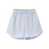 Training Series Color Block Woven Sports Fitness Shorts Women Shorts Rock-Gray 962327503-3
