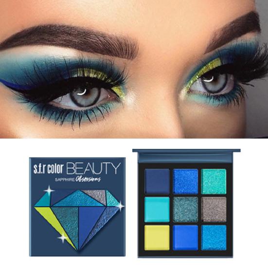 Yousheng Long-Lasting Makeup Eyeshadow Sweat-Resistant Powder Cosmetic Shiny Eyeshadow for Women