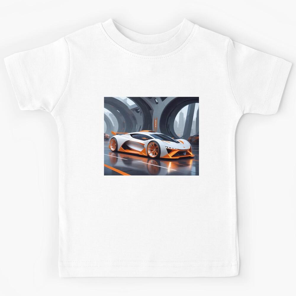 Cool Futuristic Concept Sports Car Kids T-Shirt 130