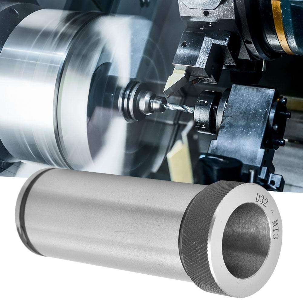 Hilitand 40Cr Steel Tool Holder Bushing Tool CNC Lathe Milling Socket Adapter D32-MT1 / D32-MT2 / D32-MT3 / D32-MT4 (D32-MT3)