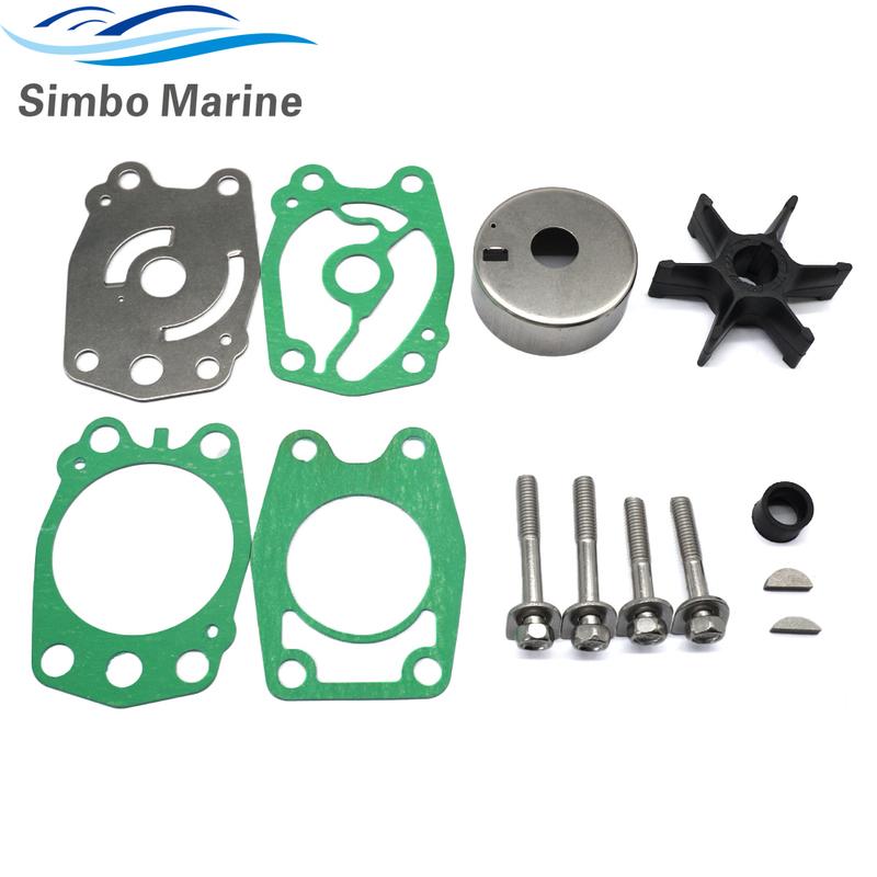 Water Pump Repair Kit for Yamaha Outboard 2 Str 40HP C40 CV40 Engine Replace 676-44311-00 679-W0078-00 6F5-W0078-00 6F6-W0078-00