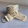 Heavy-Duty Design Punk Studded Belt Personalized Retro-style Decorative Belt  Concert