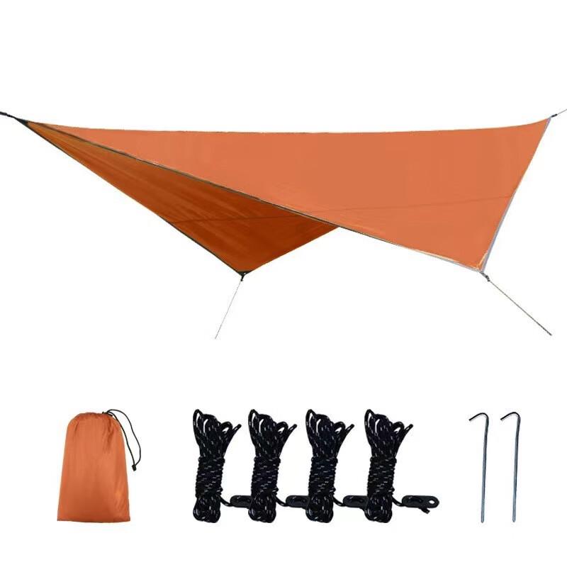 ZISIZ Outdoor Camping Tear-Resistant Sun Shade Tarp