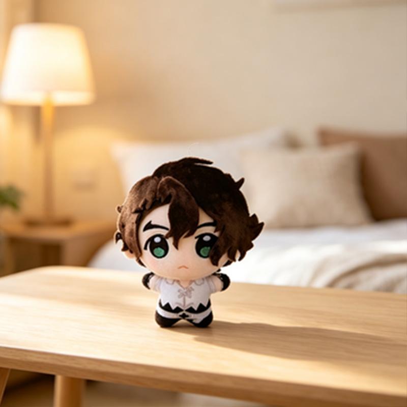 10cm Nanami Sai Pluche Poppen Hanger Anime Steen Cosplay Ishigami Senku Pluche Speelgoed Katoen Ryusui Nanami Knuffel Poppen Vakantie Cadeau