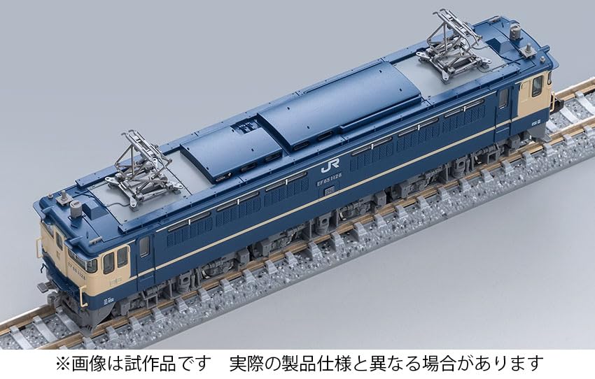 TOMYTEC TOMIX N Gauge JR EF65 1000 Series Shimonoseki General Rolling Stock Depot Gray Bogie Railway Model Electric Locomotive 12101