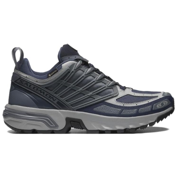 Salomon Acs Pro Gtx Lightweight Comfortable Non-Slip Durable Waterproof Low-Top Running Shoes Unisex sneaker Midnight-Blue 475995